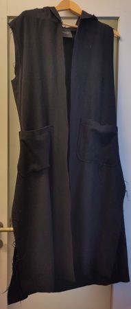 Langes Gilet (Soko Ni Inai), passt Rick Owens, Gr. M