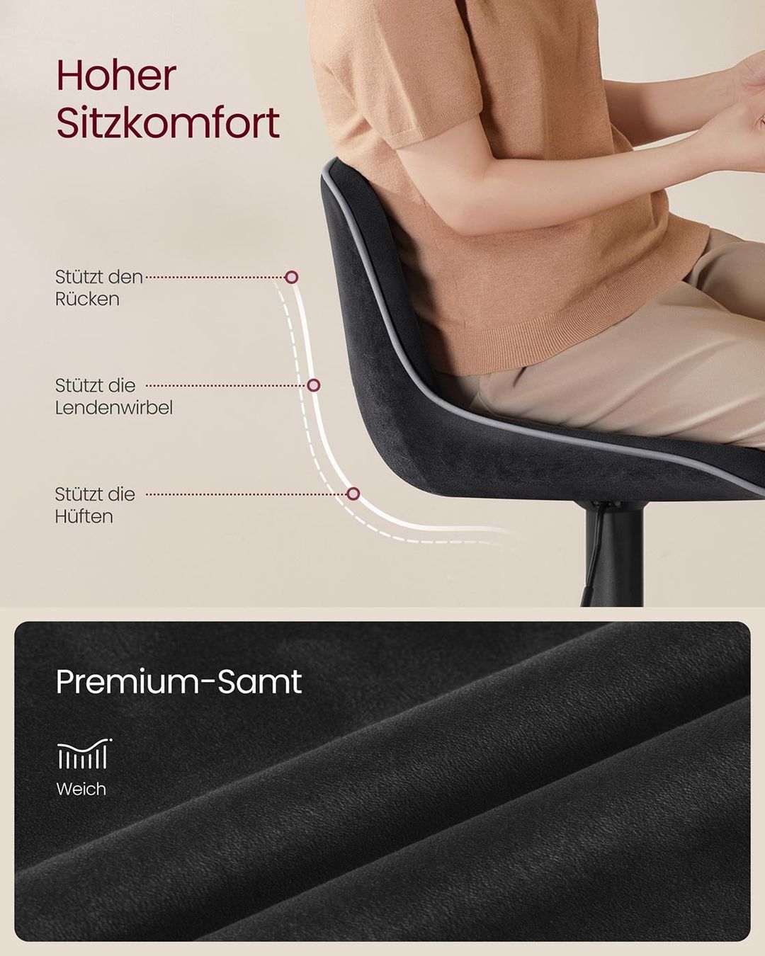Sgabelli: Barhocker Set höhenverstellbar drehbare Sitzfläche JANEL – Nuovo e nell'imballaggio originale da Lachen SZ venduto da MAMORU-MOEBEL 2