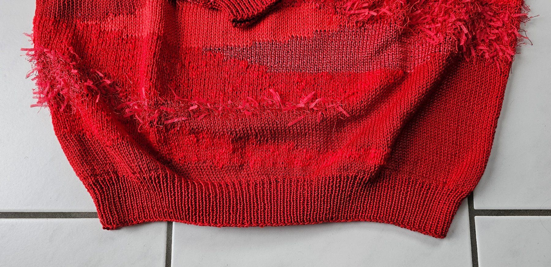Maglioni & Felpe: toller Pullover / Pulli / handgestrickt / Materialmix – Nuovo (secondo la descrizione) da Witterswil venduto da Regus 3