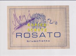 Etikette - Rosato bruschetto /bd
