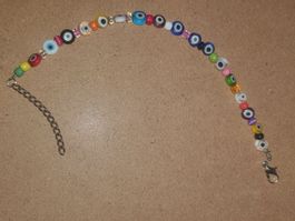 Evil Eye Armband, Handmade, bracelet, colofull friendship