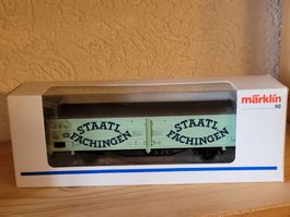 Märklin H0 47281 - Gedeckter Schiebewandwagen Hbis 299 - OVP