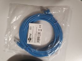 Patch kabel 5m Patchkabel EDV cat5 Cat5e goobay