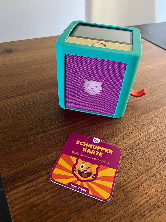 Hörbücher: Tigerbox mit Schnupperkarte – Gebraucht aus Winterthur von Zugvogel13