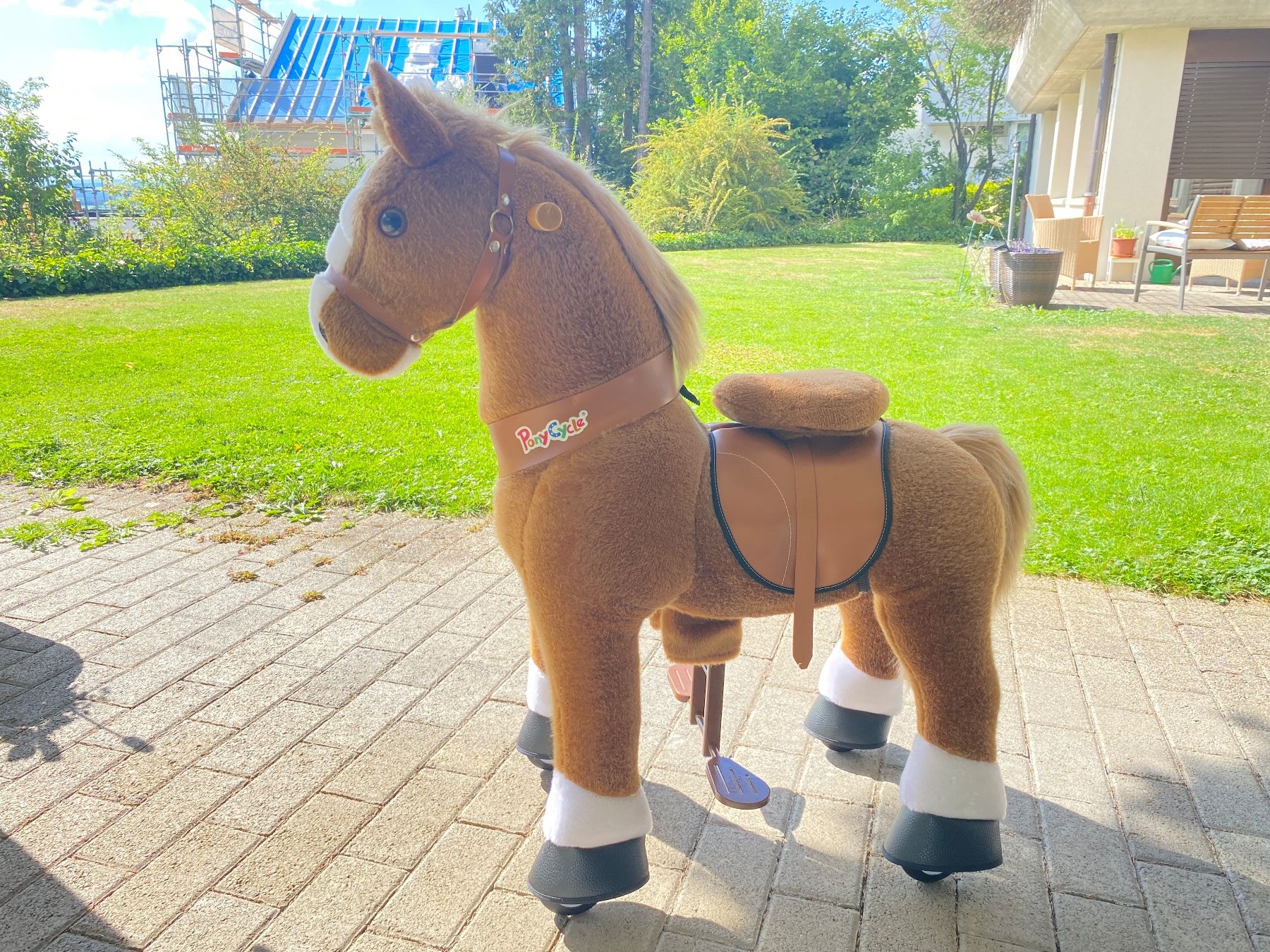 Fahrzeuge für Kinder: PonyCycle Reitpferd Browny in Grösse M – Neu (gemäss Beschreibung) aus Zug von ver_k8yx