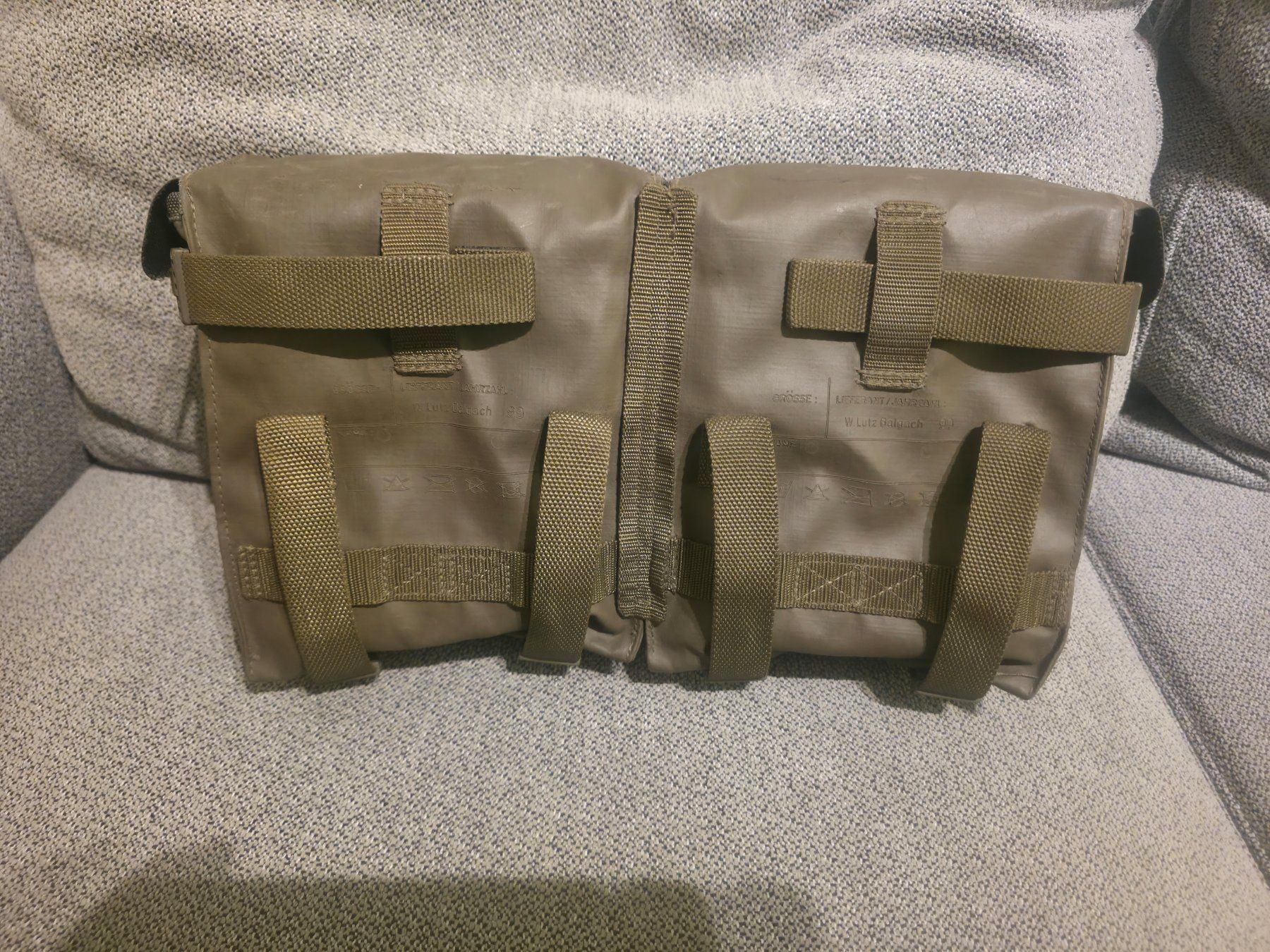 Schweizer Armee Uniformen: Kampfrucksack Doppeltasche TAZ 90 – Gebraucht aus Steffisburg von Davga 1