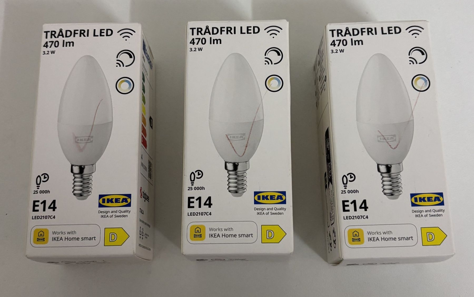 Ampoules: 3x Halogen Leuchtmittel E14 28W – D'occasion à Buchs AG par SellAndBuyX