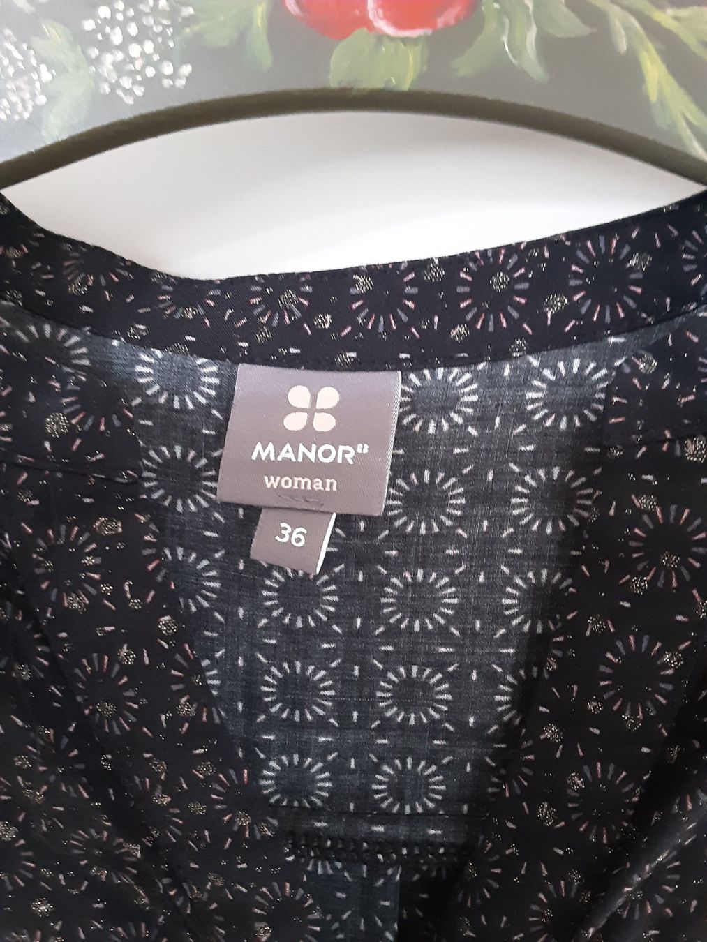 Manor Camicette: Bluse mit Muster, Grösse 36, ungetragen – Nuovo (secondo la descrizione) da Luzern venduto da Nor 3