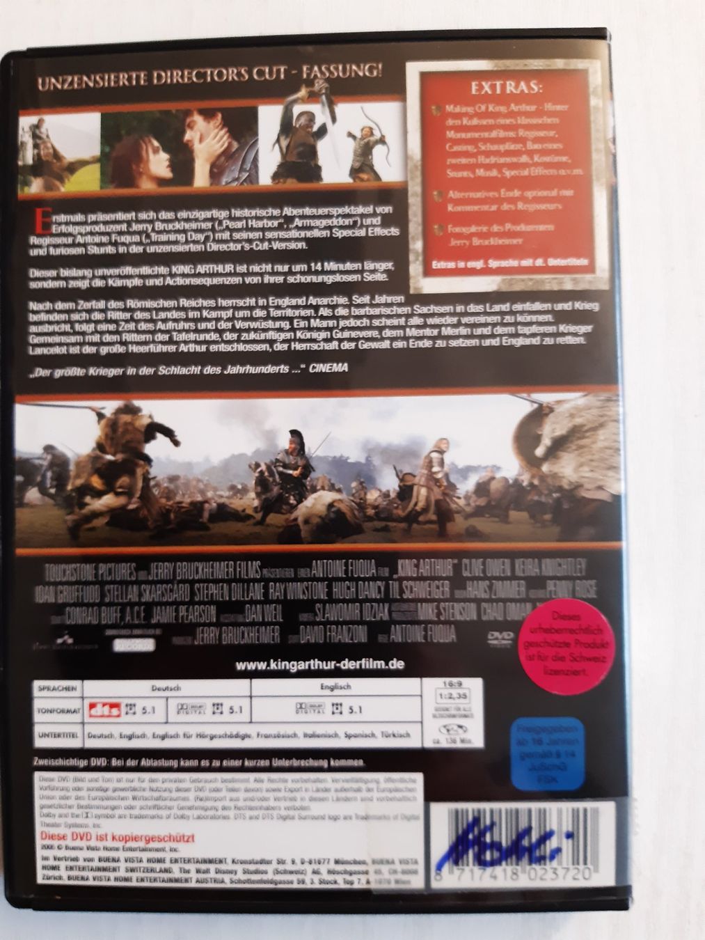 Tutti i DVDs: King Arthur – Usato da Domat-Ems venduto da nugipuff 1