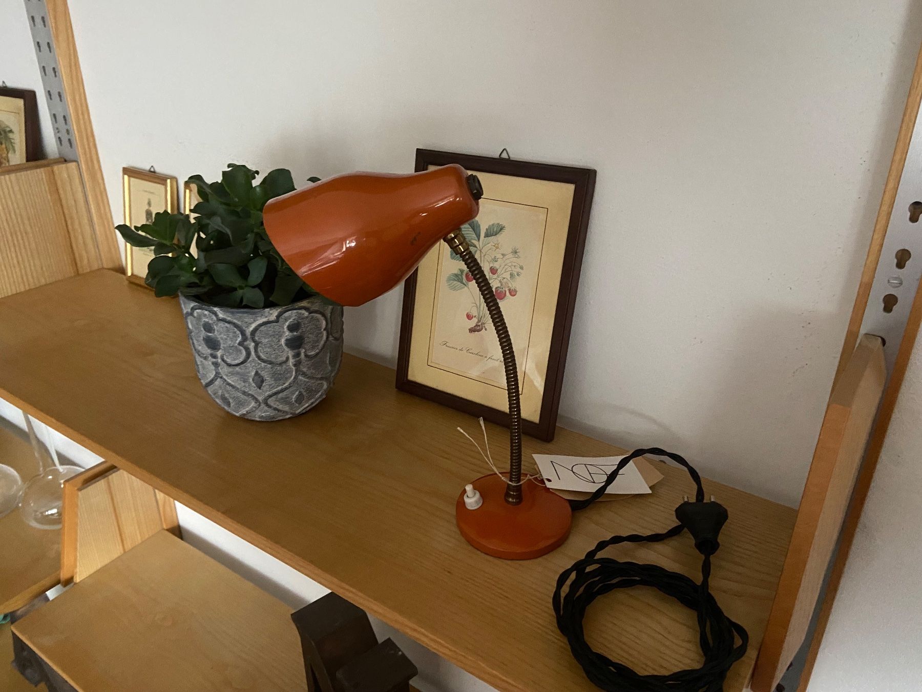 Lampade: Coole 60er. Jahre Tischlampe – Usato da Seewen SO venduto da Nordic-Old-Fashion 1