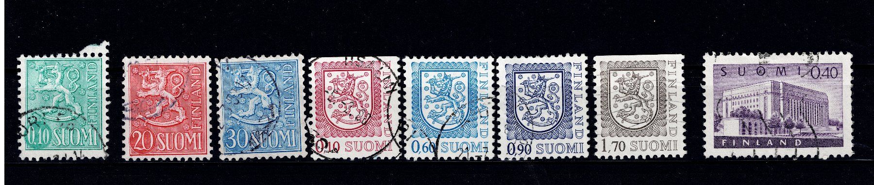 Tutti i francobolli: 8x Briefmarken Finnland – Usato da Tenniken venduto da mik_6mxg 3