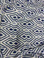 Bettwäsche Lexington blau-weiss, Grösse 155x200 und 65x100