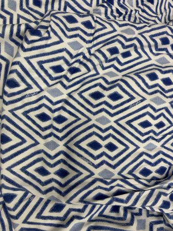 Bettwäsche Lexington blau-weiss, Grösse 155x200 und 65x100