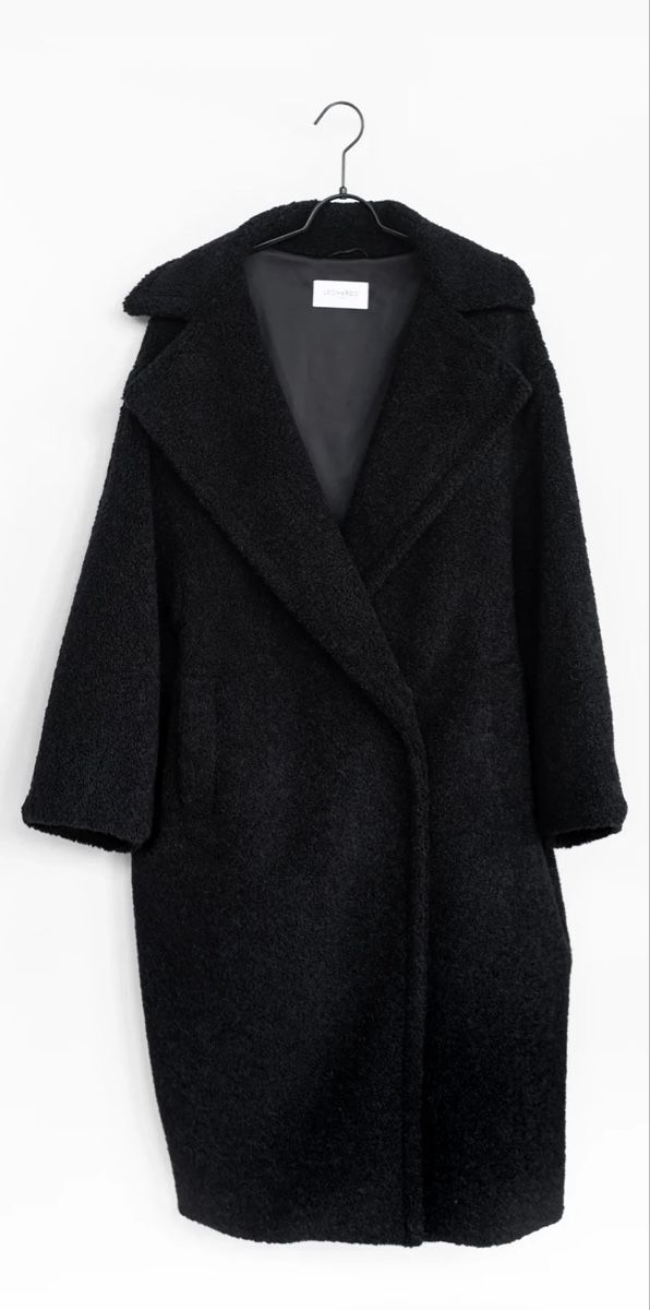 Mäntel: Leonardo Teddy Coat Oversize Black – Neu und originalverpackt aus Winterthur von don_fabio 3