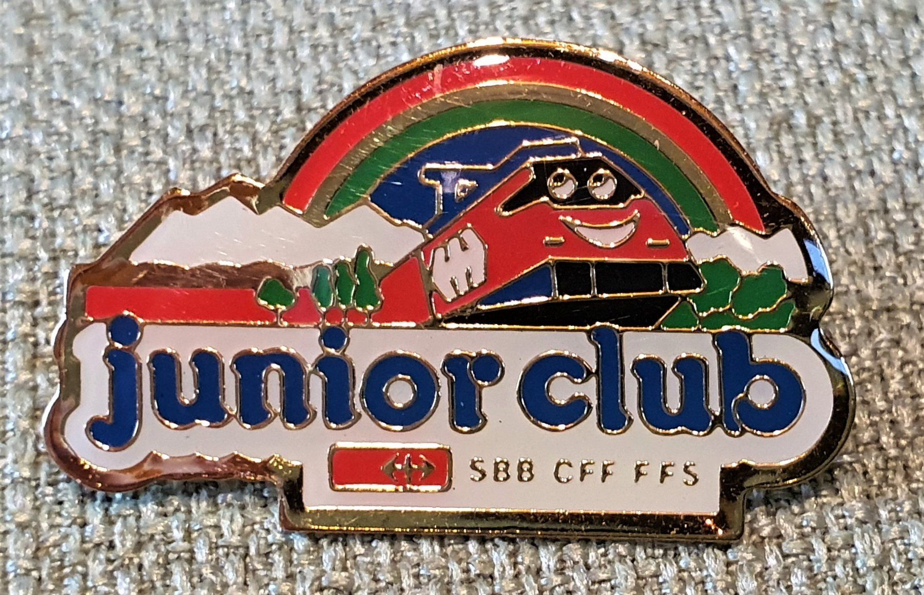 Spille: B093 - Pin SBB CFF FFS Junior Club – Usato da Reinach BL venduto da Boston-Verkauf 1