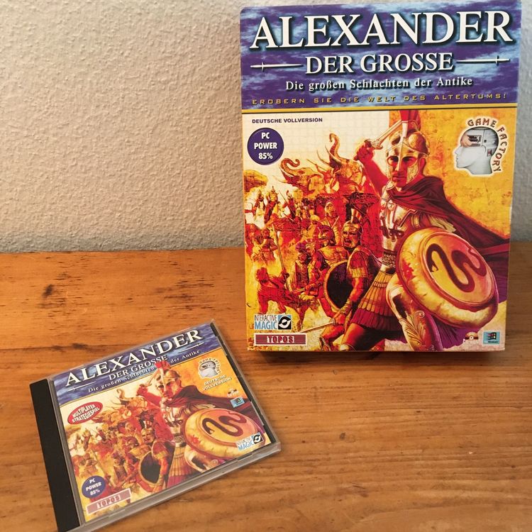Alexander der Grosse PC Game mit OVP, ohne Anleitung (Gebraucht) in ...
