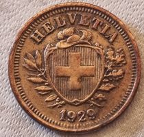 1 RAPPEN JAHR 1929 - SCHWEIZ