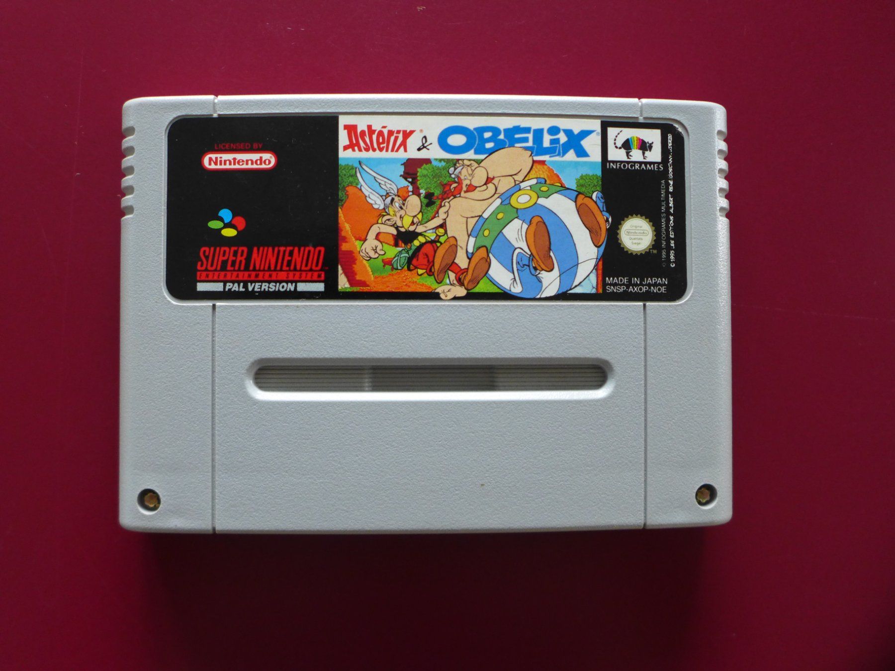 Nintendo Spiele: SNES Asterix & Obelix – Gebraucht aus Rapperswil SG von Vespinone