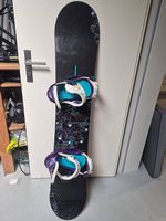 Snowboard Burton 147/150 cm, frisch gewachst und geschliffen