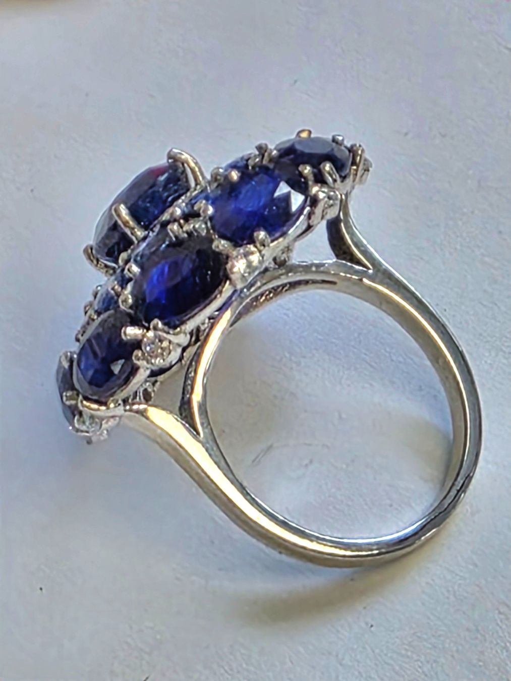 Anelli: Safir Fingerring – Nuovo e nell'imballaggio originale da Zürich venduto da adriben 9