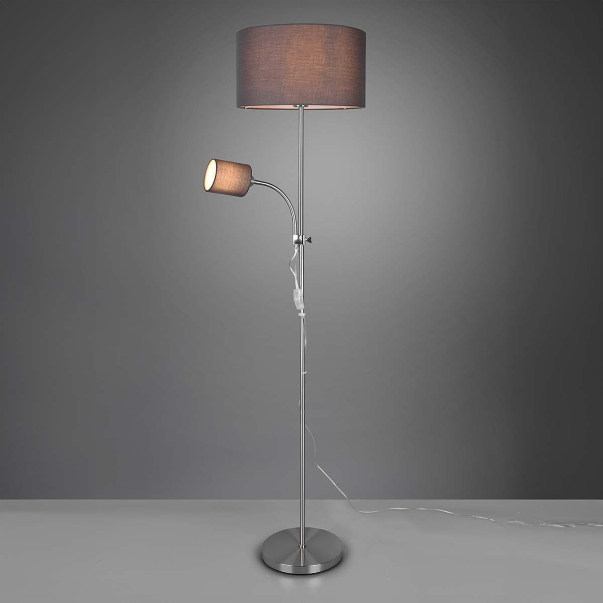 Lampen: Stehleuchte, Stoffschirm, 160 cm Höhe – Neu (gemäss Beschreibung) aus Kreuzlingen von Smart-Light 2