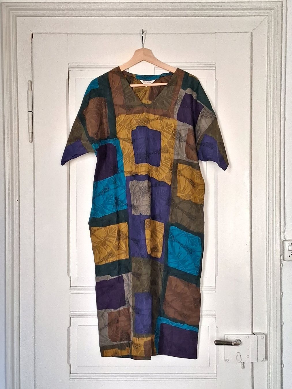 Max Mara Vestiti: Vintage Max Mara Kleid, Patchwork Look, Sommer, Gr. M – Usato da Ried-Brig venduto da Zzyzx