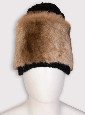 DOLCE & GABBANA Mütze Beanie Kaninchenfell LP 790,- €