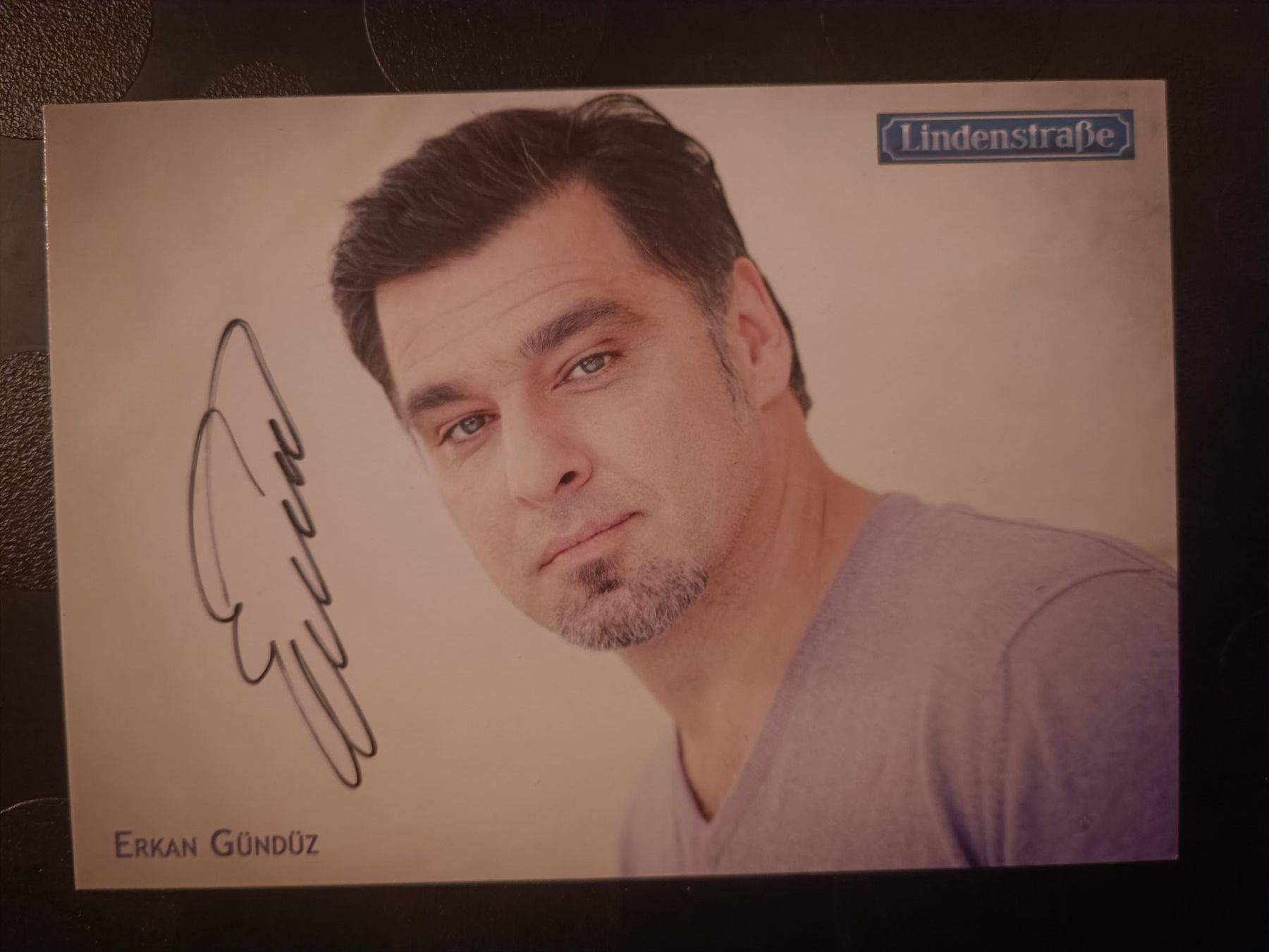 Autogramme: Erkan Gündüz - Lindenstrasse - signiert – Gebraucht aus Menziken von Artographs