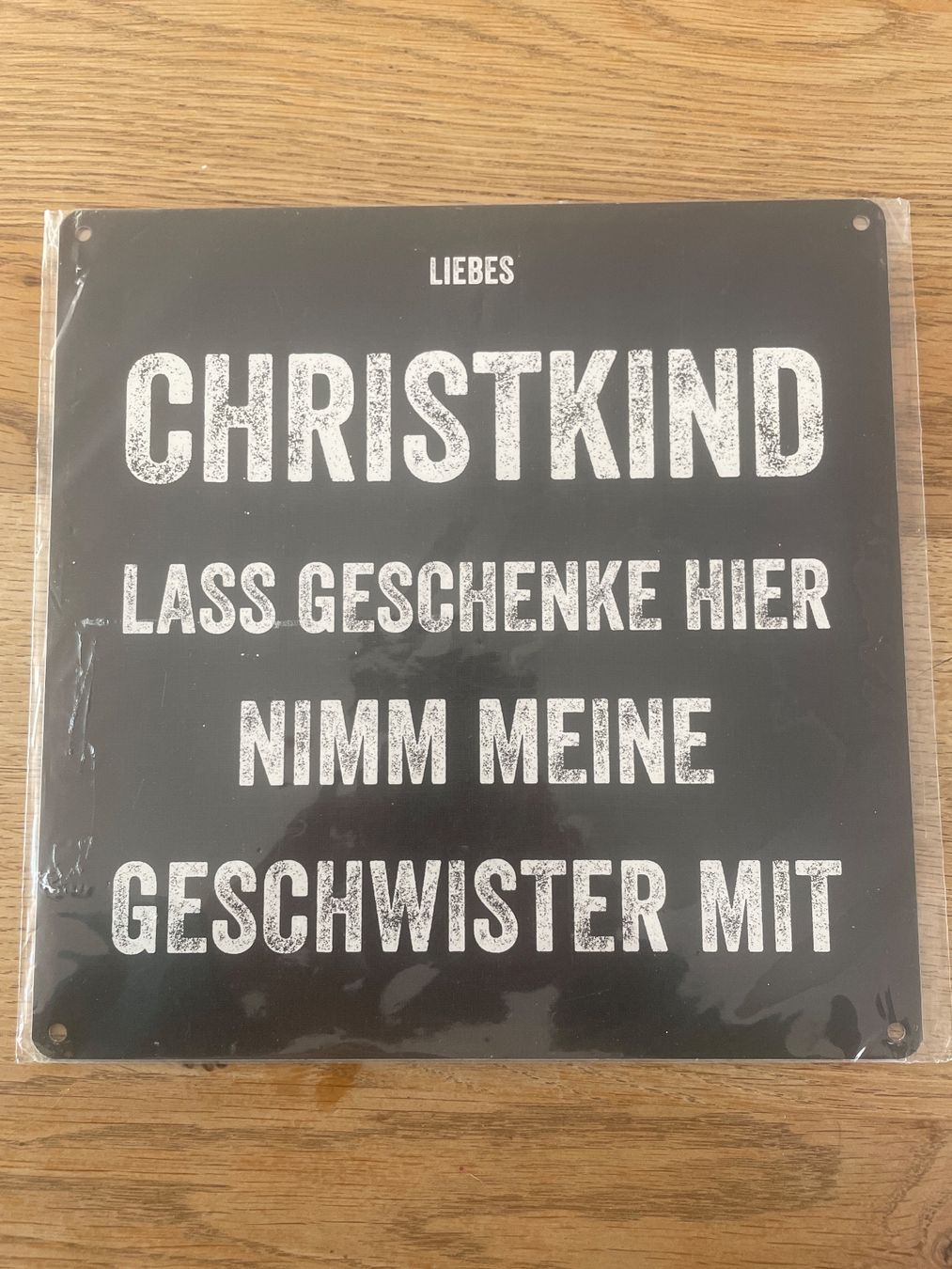 Insegne: Blechschild Weihnachten – Nuovo e nell'imballaggio originale da Bellach venduto da cosmoderm