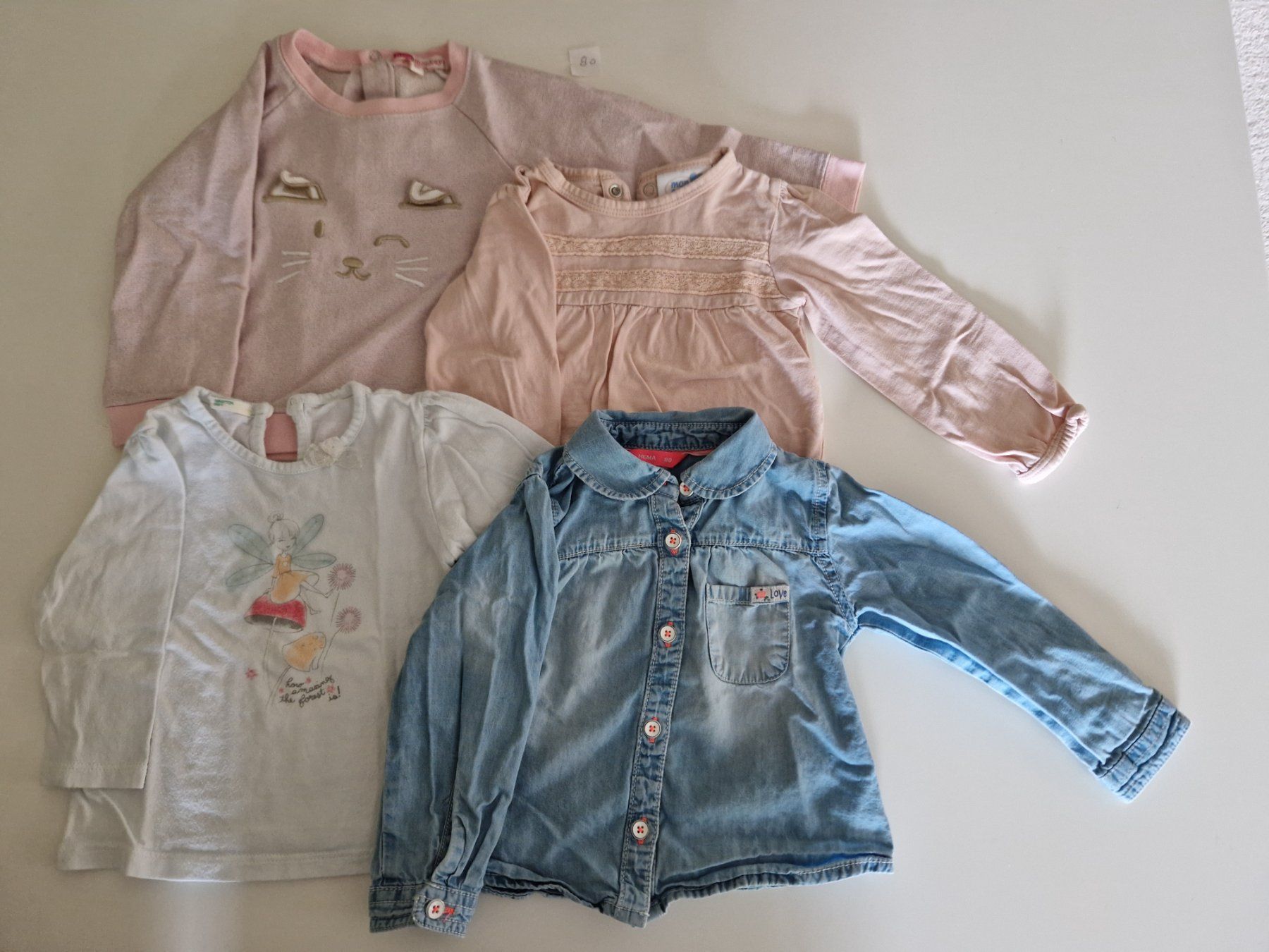 Lotti & Set di vestiti: Kleiderpaket 37 Teile Mädchen 80 – Usato da Unteriberg venduto da JMarty 3