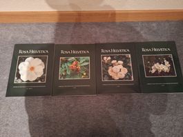 4 Exemplare Rosa Helvetica Jahresblätter gebraucht