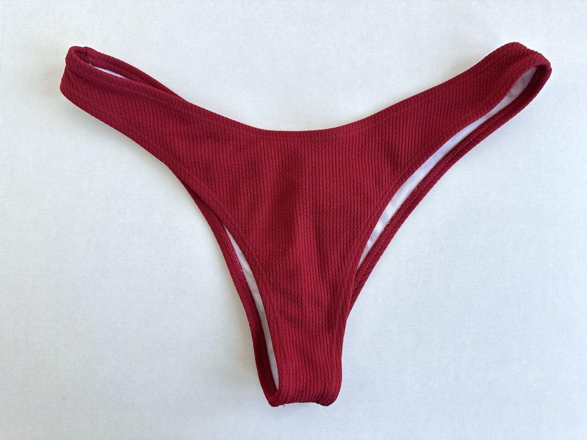 Zaful Costumi da bagno & Bikini: Neues Bikini-Set von ZAFUL / dunkelrot / Gr. S – Nuovo e nell'imballaggio originale da Bern venduto da Fraeuleinhonig 3