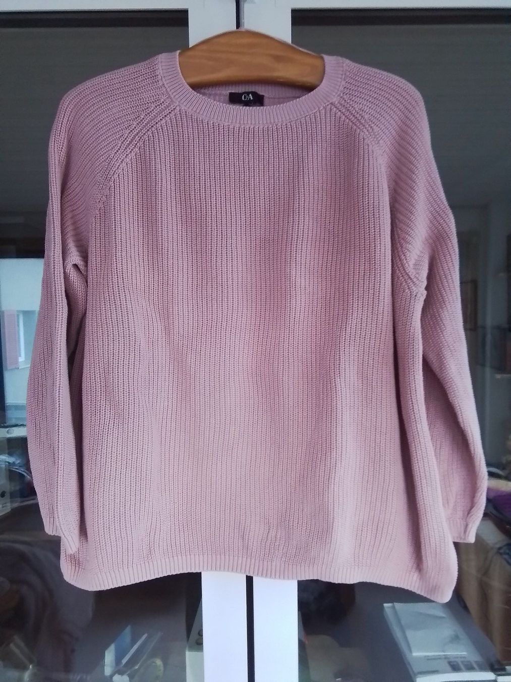 C&A Pulls & Sweat-shirts: C&A Damenpullover Gr.L Rosa Pullover neuwertig – D'occasion à Oberurnen par DVDL