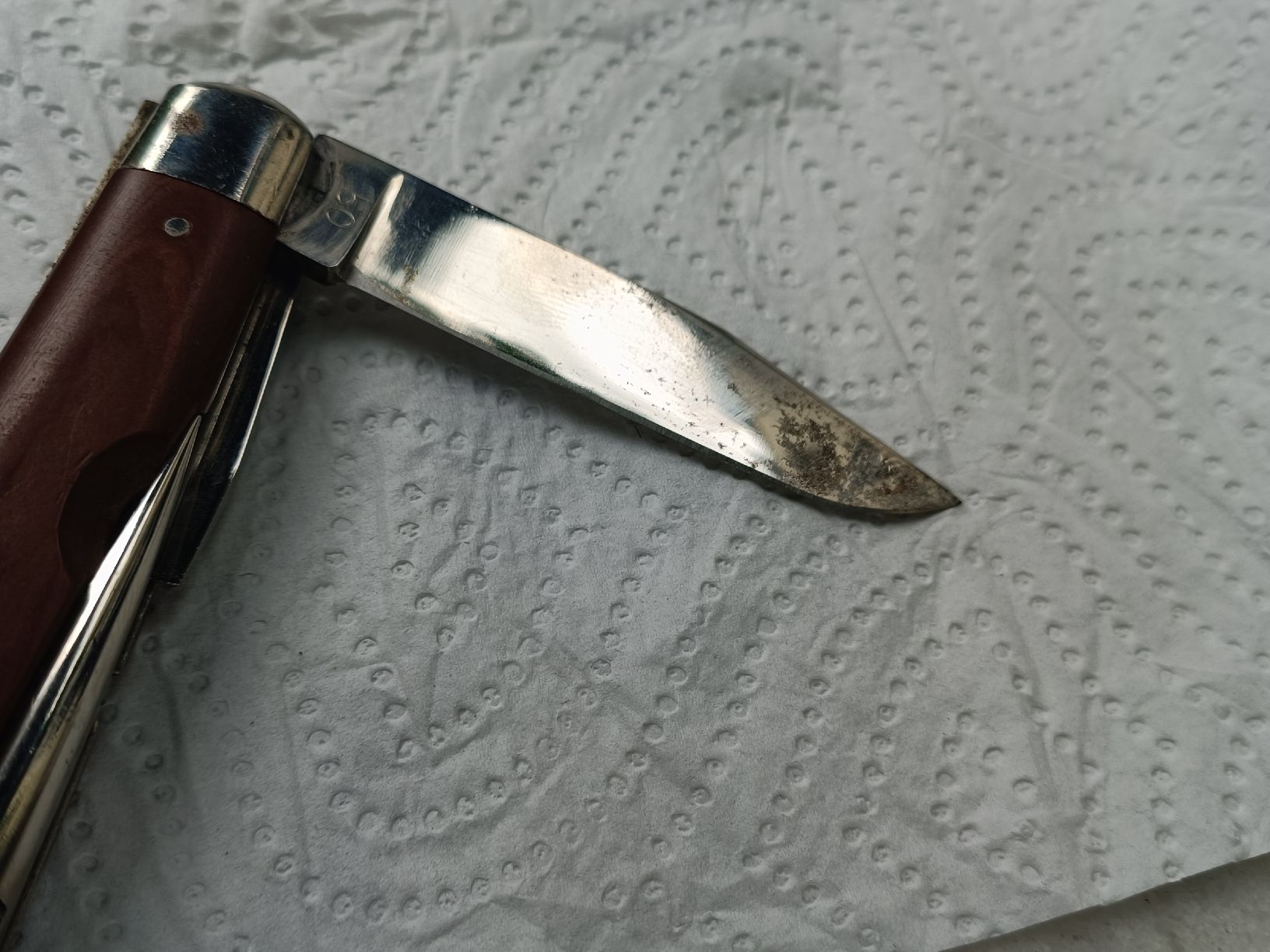 Schweizer Armee Coltelli tascabile: Sackmesser Elsener Schwyz 1950 P – Usato da Brugg AG venduto da Ente015 3