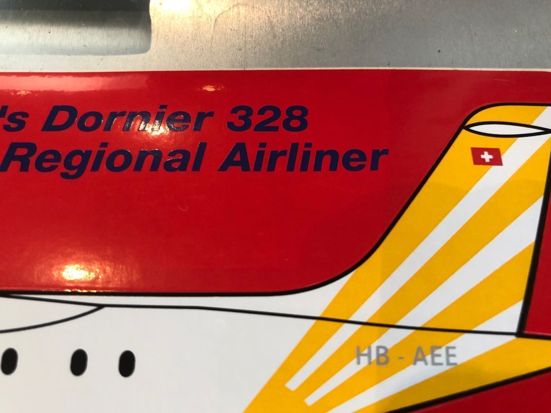 Sticker: Air Engiadina Dornier 328 Kleber – Usato da Zürich venduto da Classic_Collection_Zurich 1