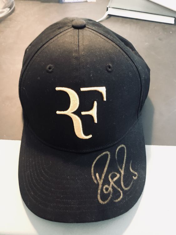 Uniqlo Roger Federer Cap mit Original Unterschrift one size | Kaufen ...