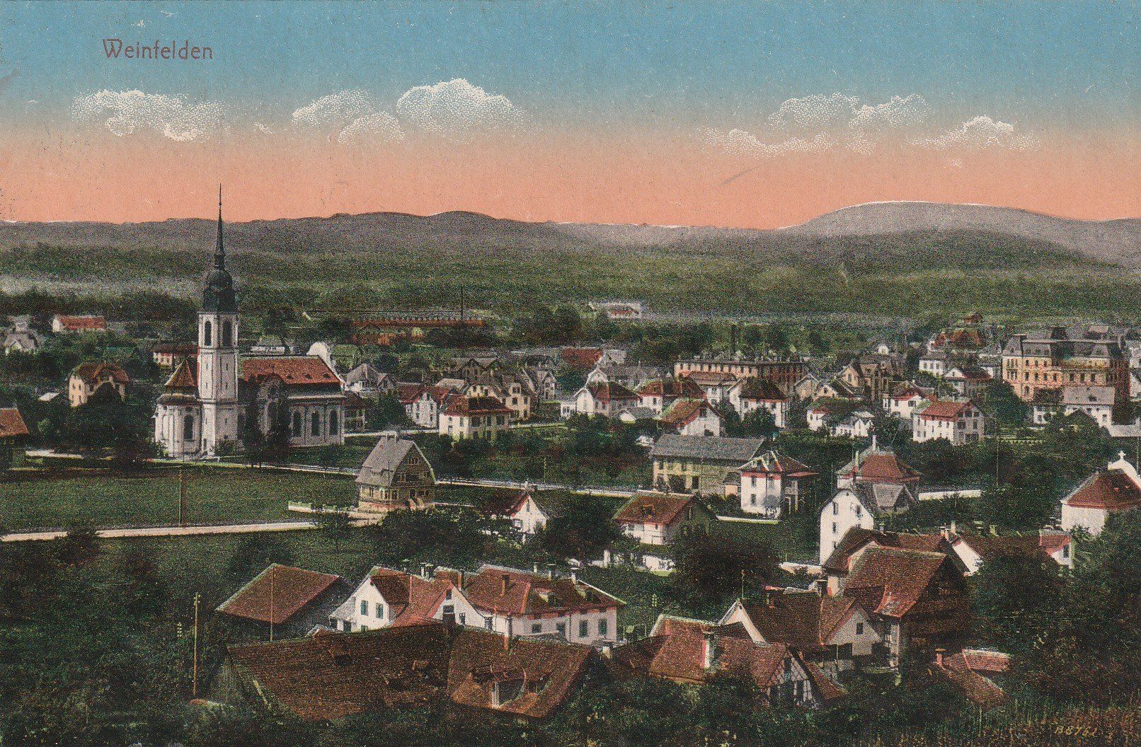 Ansichtskarten: Weinfelden - 1912 – Gebraucht aus uttwil von Koehlerfred