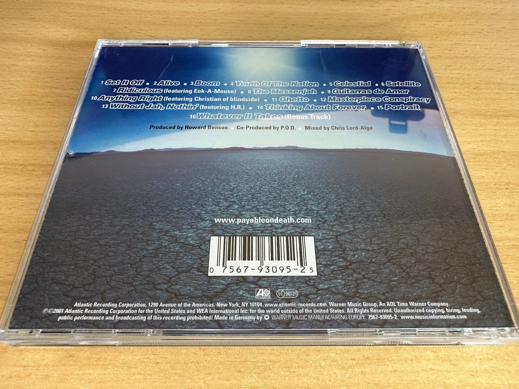 CD: P.O.D. – Satellite – Usato da Rikon im Tösstal venduto da Alpenmutz 1