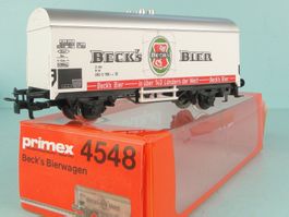 Märklin / Primex H0 4548 Bierwagen "Becks Bier"