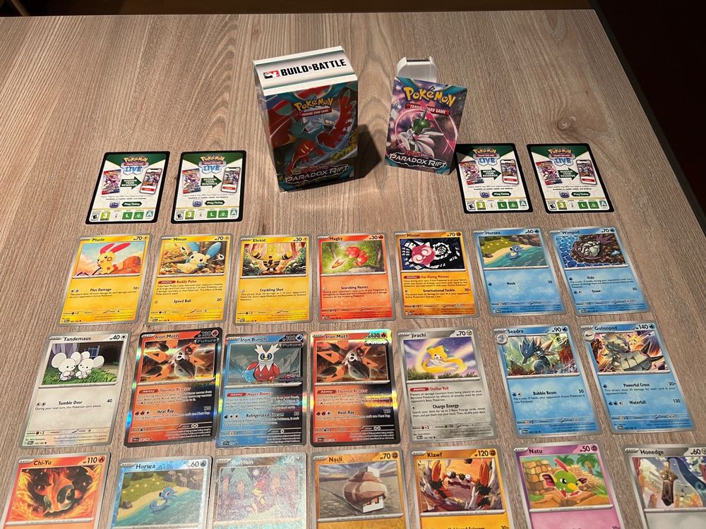 Pokemon Paradox Rift Collection & Play! Stamp Karten | Kaufen auf Ricardo