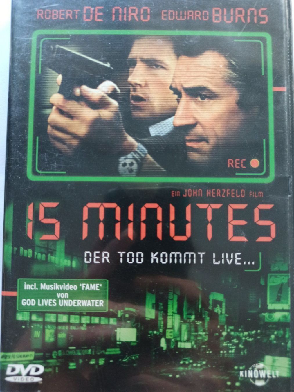 Alle DVDs: 15 Minutes - Der tod kommt Live – Gebraucht aus Dübendorf von kb86_MOVIE