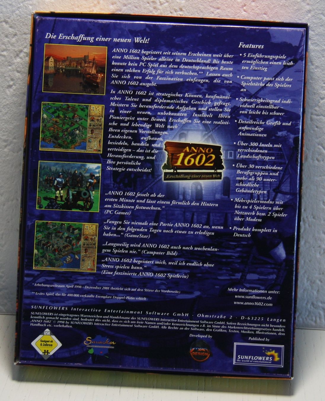Spiele: PC Big Box - Anno 1602 – Gebraucht aus Fisibach von Retrogames24 1