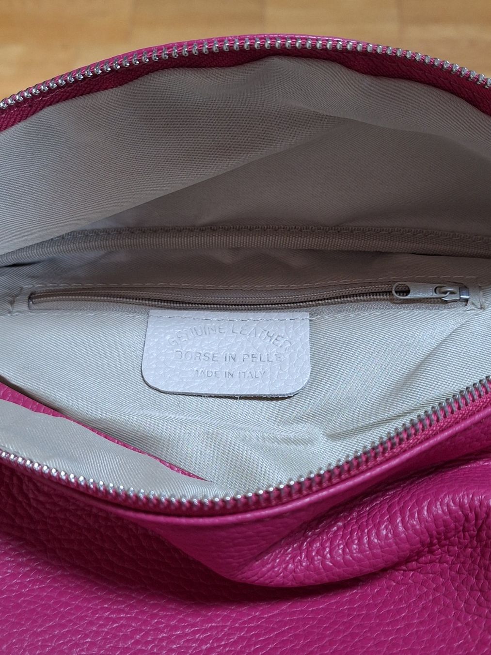 Borse da donna: Gürteltasche XL pink aus Echtleder – Nuovo (secondo la descrizione) da Zimmerwald venduto da fasiwa 2
