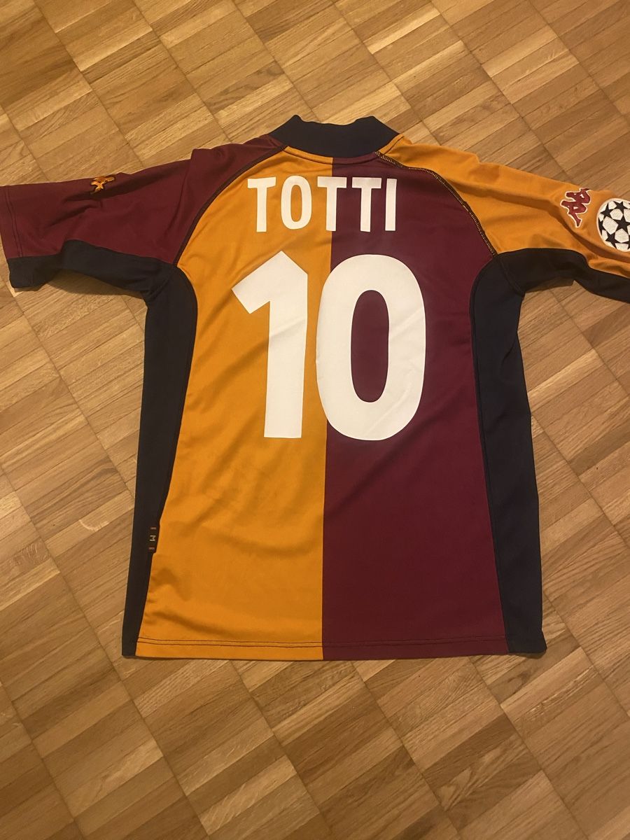 Kappa Leibchen & Hosen: AS Rom Trikot Totti – Gebraucht aus Zürich von ChampShirts