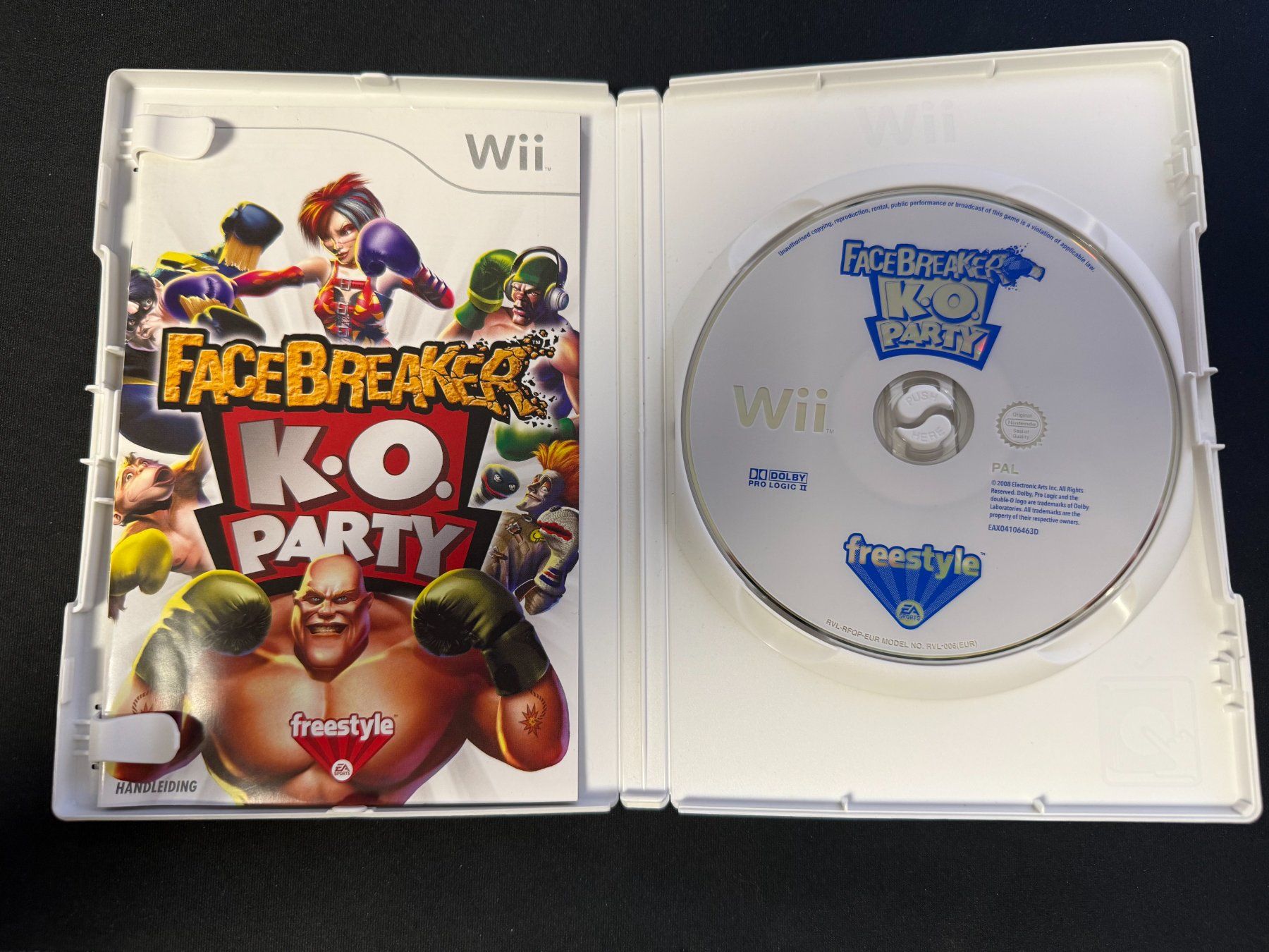 Nintendo Giochi: Face Breaker K.O. Party - Wii – Usato da Pont-de-la-Morge venduto da Darfal 1