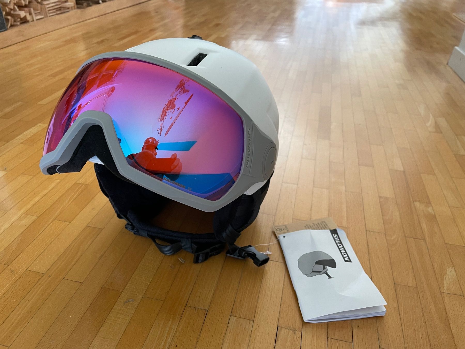 Salomon Caschi: Salomon Ski Helm ICON LT VISOR – Nuovo e nell'imballaggio originale da Ebmatingen venduto da ser_9rdh 2