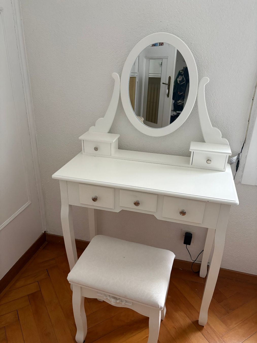 Tavoli da trucco: Coiffeuse avec tabouret – Usato da Lausanne venduto da Massonus 1