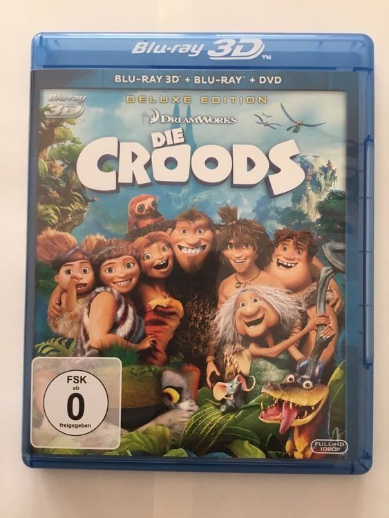 Tutti i DVDs: Die Croods (3D-Blu-ray + Blu-ray) – Nuovo (secondo la descrizione) da Ueberstorf venduto da DeepEye