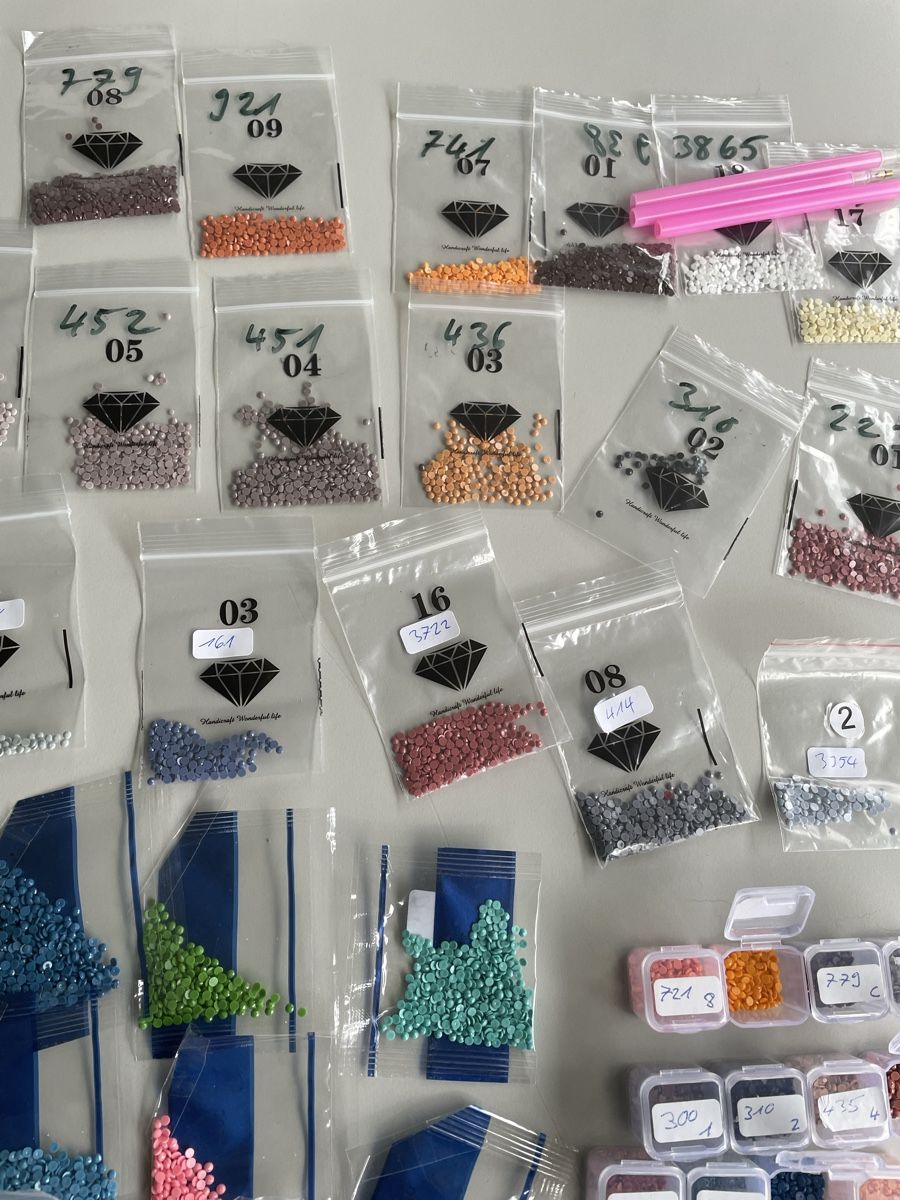 Kit bricolage: Diamant painting zubehör  – Usato da Mollis venduto da Romana1978 2