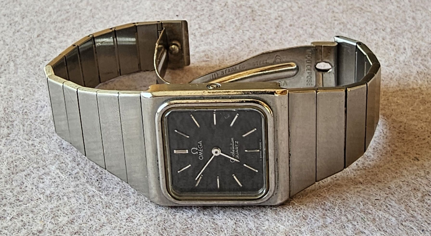 Omega Orologi: OMEGA Constellation Saphirglas Elegante Damenuhr – Usato da Speicher venduto da Swisswtch 3